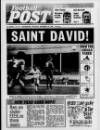 Football Post (Nottingham) Saturday 30 November 1985 Page 1