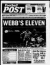 Football Post (Nottingham) Saturday 01 November 1986 Page 1