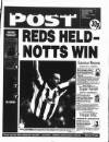 Football Post (Nottingham) Saturday 21 February 1998 Page 1