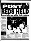 Football Post (Nottingham) Saturday 28 November 1998 Page 1