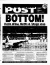 Football Post (Nottingham) Saturday 19 December 1998 Page 1