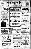 Kensington Post Friday 24 January 1919 Page 1