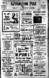 Kensington Post Friday 07 November 1919 Page 1