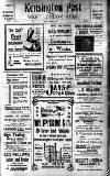 Kensington Post Friday 14 November 1919 Page 1