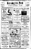 Kensington Post Friday 26 December 1919 Page 1
