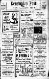 Kensington Post Friday 11 June 1920 Page 1