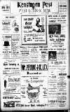 Kensington Post Friday 29 April 1921 Page 1
