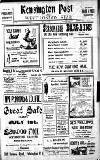 Kensington Post Friday 01 July 1921 Page 1