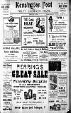 Kensington Post Friday 07 July 1922 Page 1