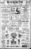 Kensington Post Friday 17 November 1922 Page 1