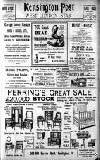 Kensington Post Friday 01 December 1922 Page 1