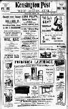 Kensington Post Friday 02 February 1923 Page 1