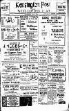 Kensington Post Friday 11 July 1924 Page 1