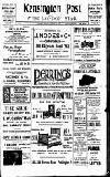 Kensington Post Friday 08 January 1926 Page 1