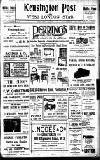 Kensington Post Friday 19 November 1926 Page 1