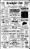 Kensington Post Friday 01 April 1927 Page 1