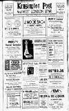 Kensington Post Friday 04 January 1935 Page 1
