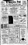 Kensington Post Friday 01 November 1935 Page 1