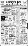 Kensington Post Friday 29 October 1937 Page 1