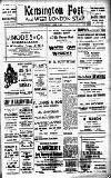 Kensington Post Friday 01 April 1938 Page 1