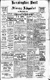 Kensington Post Saturday 22 April 1939 Page 1