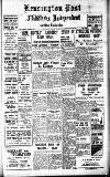 Kensington Post Saturday 13 January 1940 Page 1
