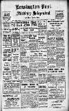 Kensington Post Saturday 30 March 1940 Page 1