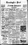Kensington Post Saturday 18 January 1941 Page 1