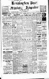 Kensington Post Saturday 26 September 1942 Page 1