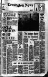 Kensington Post Friday 14 January 1977 Page 1