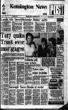 Kensington Post Friday 04 March 1977 Page 1
