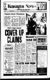 Kensington Post Thursday 27 March 1986 Page 1