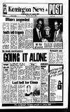 Kensington Post Thursday 03 April 1986 Page 1