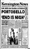 Kensington Post Thursday 15 November 1990 Page 1