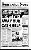 Kensington Post Wednesday 13 January 1993 Page 1