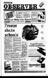 Pinner Observer Thursday 22 January 1987 Page 1