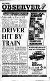 Pinner Observer Thursday 22 October 1987 Page 1