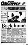 Pinner Observer Thursday 30 August 1990 Page 1
