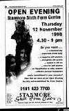 Pinner Observer Thursday 05 November 1998 Page 18