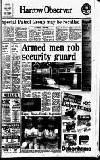 Harrow Observer Friday 11 January 1980 Page 1