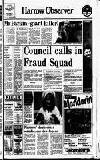 Harrow Observer Friday 08 February 1980 Page 1