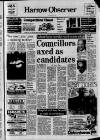 Harrow Observer Friday 03 April 1981 Page 1