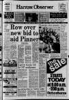 Harrow Observer Friday 10 July 1981 Page 1