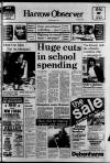 Harrow Observer Friday 29 January 1982 Page 1