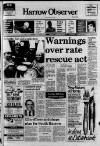 Harrow Observer Friday 26 February 1982 Page 1