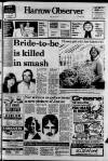Harrow Observer Friday 23 April 1982 Page 1