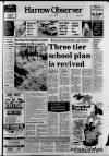 Harrow Observer Friday 02 July 1982 Page 1