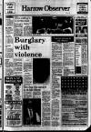 Harrow Observer Friday 11 March 1983 Page 1