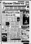 Harrow Observer Friday 30 November 1984 Page 1