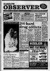 Harrow Observer Thursday 15 August 1985 Page 1